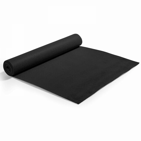 Rouleau de moquette 2x5m noire