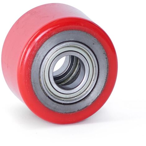 Rouleau de palette - MESO - PU - 80x50 - 400kg - Alésage 25mm