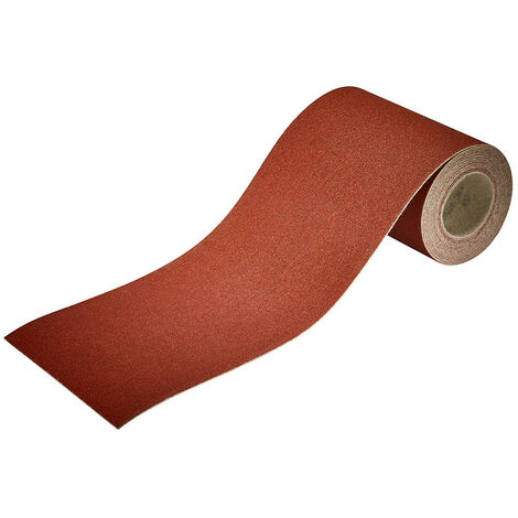 ROULEAU DE PAPIER ABRASIF ADHESIF, GRAIN 120, 4m x 115mm 1741000 WOLFCRAFT