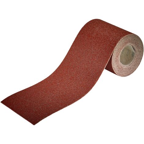 Rouleau De Papier Abrasif Auto-agrippant Wolfcraft Grain 60, 4 m X 93 mm
