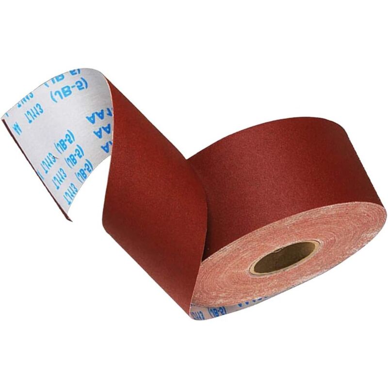 Rouleau de Papier de Verre Grain 320 - 100 mm de Large - Pour le Métal et le Bois