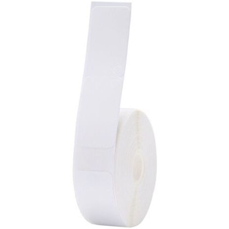 Rouleau de papier thermique pour étiquettes de bijoux , 14 x 50 mm, 130 feuilles, compatible avec l'imprimante thermique D11. Imperméable, résistant à l'huile et indéchirable