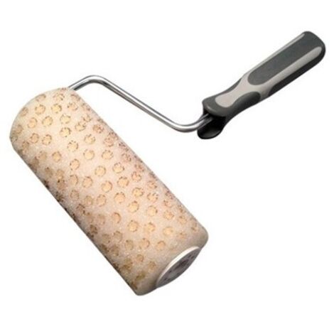Rouleau de peinture gros grain 180 mm – Mousse alvéolée pour surfaces texturées – Application uniforme et professionnelle – Savy