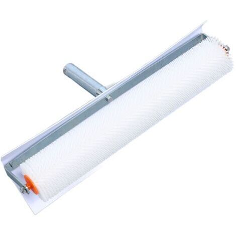 Rouleau de peinture Spiked Screeding Compound Roller Large Spikes 500mm avec protection anti- éclaboussures blanc