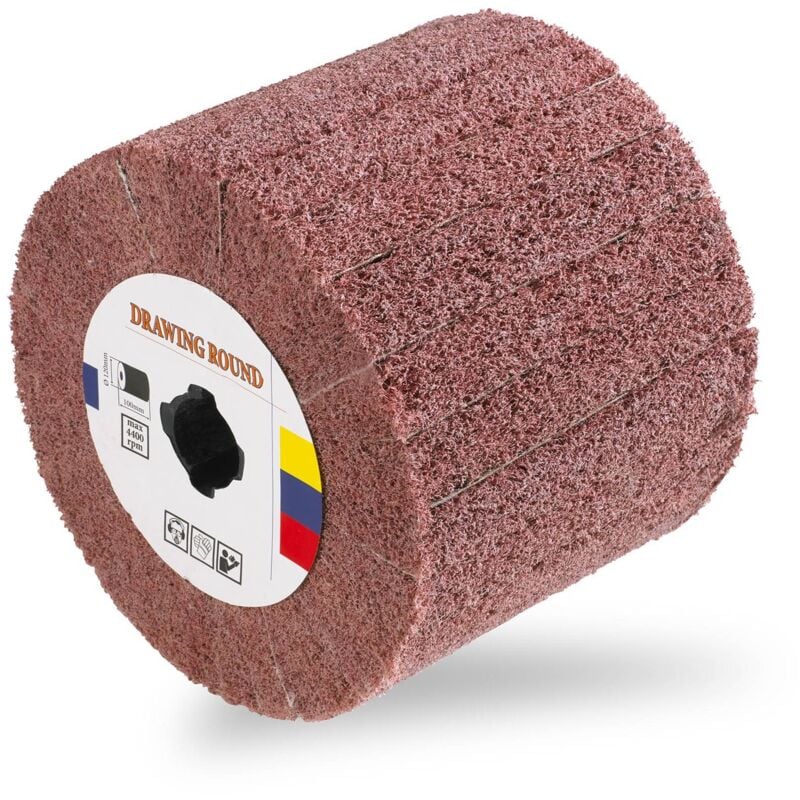 MSW - Rouleau De Ponçage En Nylon - Grain De 80 Rouleau De Polissage Sanders