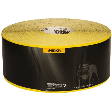 Rouleau de ponçage Mirka HIOMANT 115 mm 50 m P80