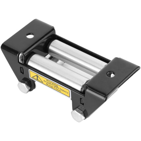 Rouleau de Poulie de Treuil Latéral pour Câble, Distance entre Trous 125mm/5 Pouces, Universel et Robust