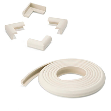 Rouleau de protection de chant 2m 4 coins blanc 5004-2-001 INOFIX blister