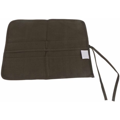 Rouleau de Rangement 22 Emplacements pour Pinceaux Artistiques - Pochette Toile pour Pinceaux Aquarelle, Huile et Stylos