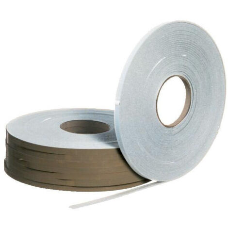 Rouleau de ruban adhésif 9x3 mm. un gris de 25m (Par 5)