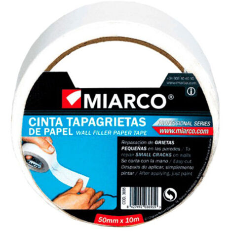 Rouleau de ruban adhésif lisse pour couvrir les fissures 50 mm x 10 m 3695 miarco