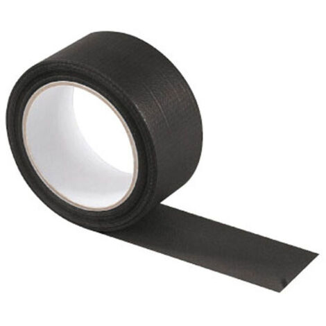 Rouleau De Ruban Adhésif Noir Américain 4,8 Cm X 10 Mt Résistant à L'eau