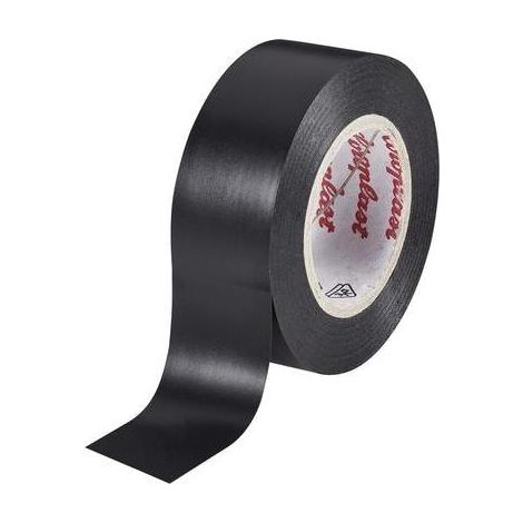 ROULEAU DE RUBAN ISOLANT ÉLECTRIQUE NOIR 25M-19MM COROPLAST 302