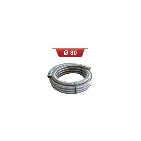 Rouleau de tubage double peau - Ø 80 Longueur 20m