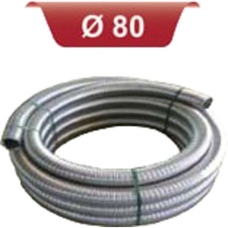 Rouleau de tubage double peau - Ø 80 Longueur 30m