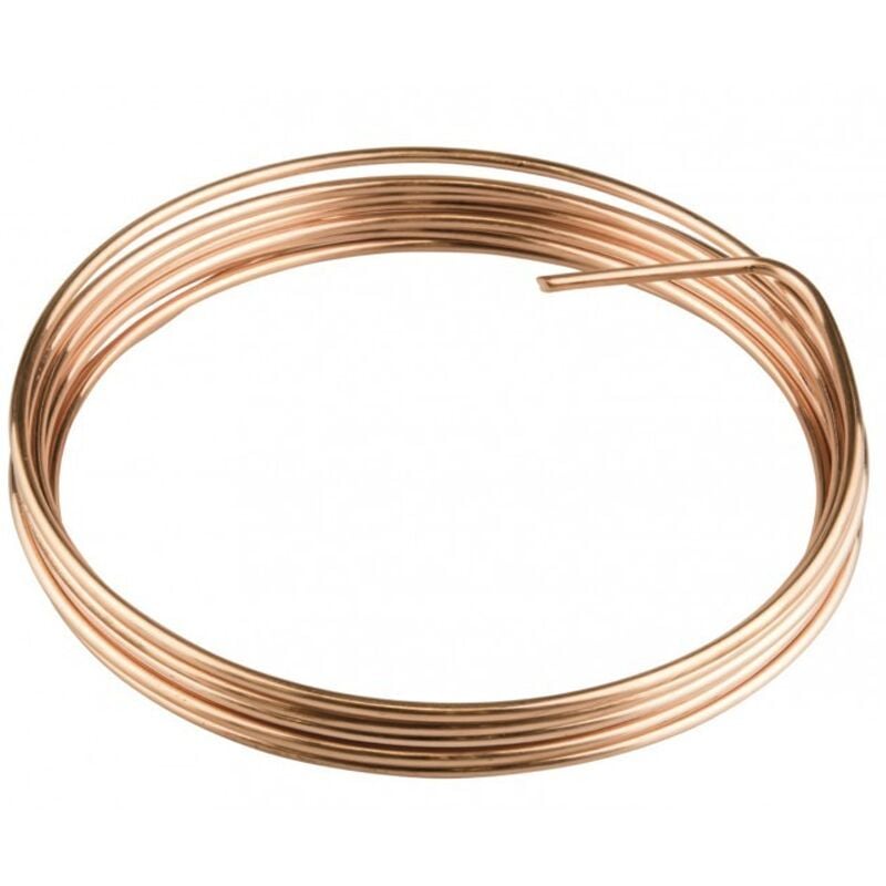 Reporshop - Rouleau de tube en cuivre capillaire de 15mts 1 x 2 mm