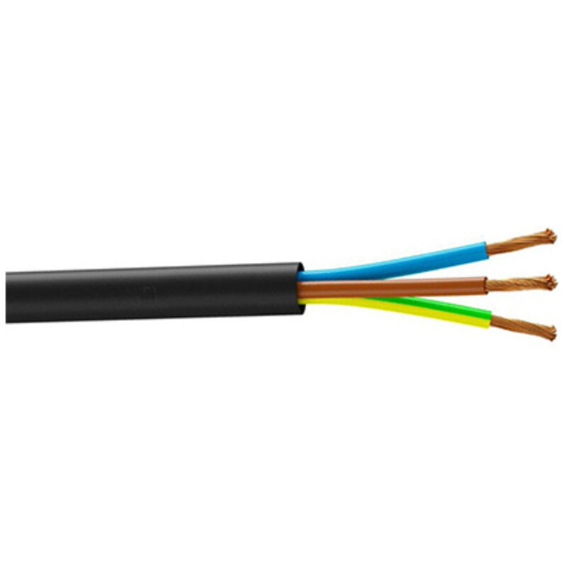 Miguelez - Rouleau de 100 m de tuyau noir 3x1,5 mm 1 kv