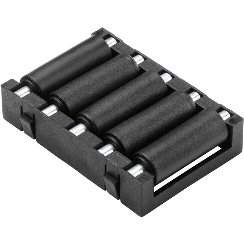 Rouleau d'entraînement RS PRO Ø 9mm x 50mm en Acier Zingué ( Prix pour Sachet de 10 )