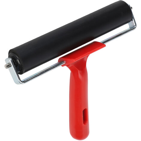 Rouleau en caoutchouc diamant 15cm pour peinture, encrage et collage - Outil créatif pour arts manuels