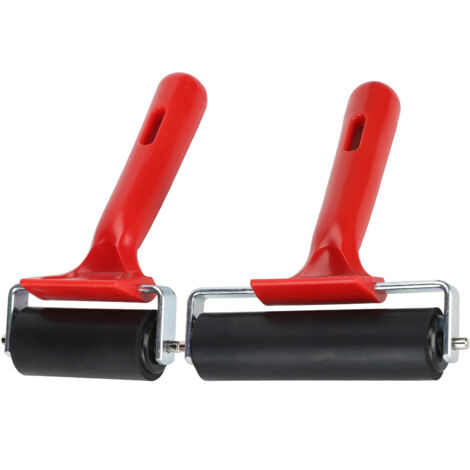 Rouleau en caoutchouc diamant 6cm pour encrage, collage et peinture, accessoires créatifs