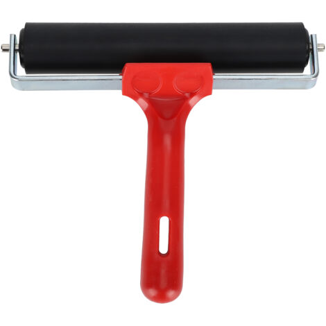 Rouleau en caoutchouc pour peinture diamant, 15cm - Outil d'application encrage et collage pour arts créatifs