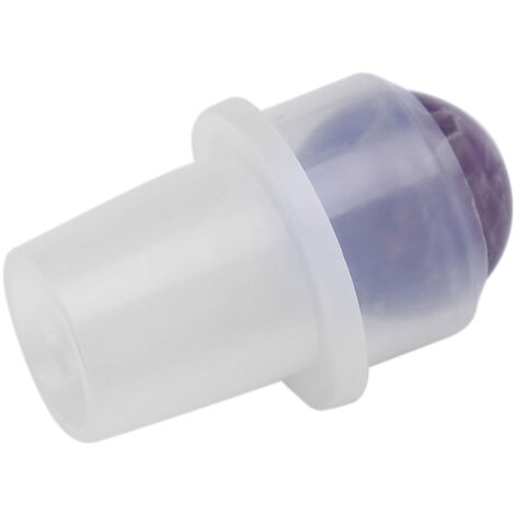 Rouleau en Pierre d'Améthyste pour Diffuseur d'Huiles Essentielles - Bille de Rechange Naturelle pour Flacon 10ml