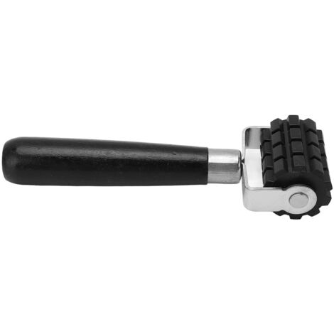 Rouleau en silicone insonorisant avec poignée ergonomique en pin et roue de 6,9 pouces pour voiture - Filtre à bruit L 2 pouces