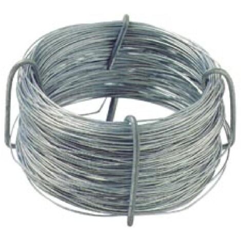 Rouleau fil de fer 50m multi-usage - Argent