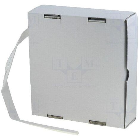 Rouleau Gaine Thermo Retractable 12.7mm-6.35mm blanc polyolefine 15m