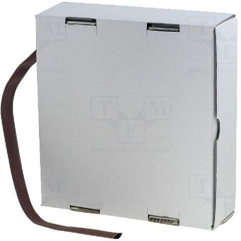 Rouleau Gaine Thermo Retractable 1.6mm-0.8mm marron polyolefine 15m