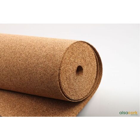 rouleau isolant souple en liège standard, ép. 2mm - 10m x 1m