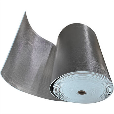Rouleau isolation thermique en aluminium réfléchissant 50m Isolant aluminisé