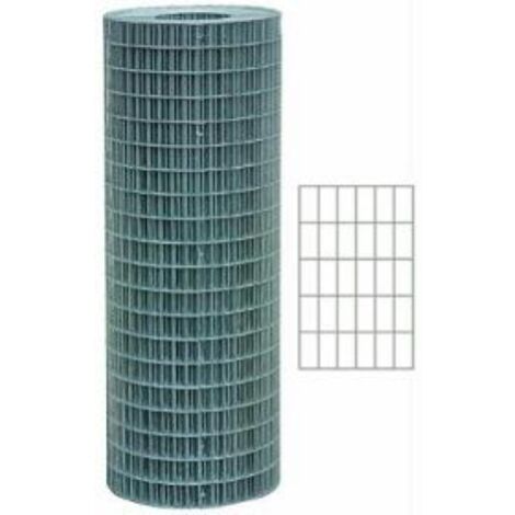 rouleau maille galvanisA e A lectrosoudA e cm h 120x25 m maille 75x50 mm clA ture