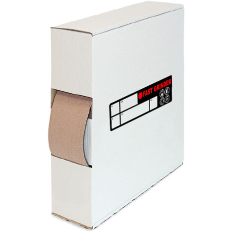 Rouleau papier abrasif anti-gaspillage eponge 115 mm x 25m grain 600 Fervi