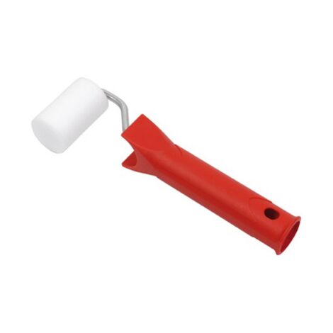 Rouleau peinture 5cm 20cm poignée rouge (Par 10)