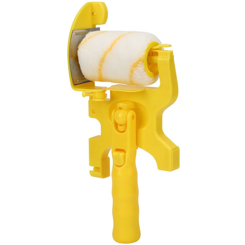 Rouleau Peinture, Kit de Bordure de Peinture Complet Rouleau de Peinture Coupe-Bordure Brosse Coupe Séparation des Couleurs Maison Chambre Mur