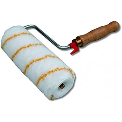 ROULEAU PROFESSIONNEL ANTIGOUTTE MURS ET PLAFONDS AVEC MANCHE BOIS 180MM, NESPOLI 6830180