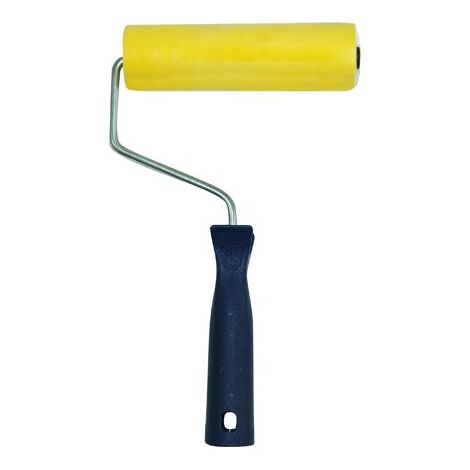 Rouleau. PU 15cm, bleu/noir