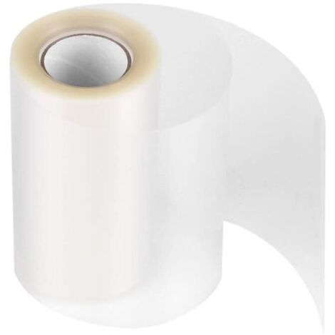 Rouleau Ruban en PP Film à Chemiser Transparent Feuilles de Papier pour Cercle Pâtisserie(8cm×10m)
