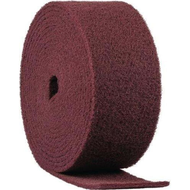 Rouleau abrasif non tissé nro 400 longueur 10 m largeur 115 mm very fine rouge-brun - 258888 - Klingspor