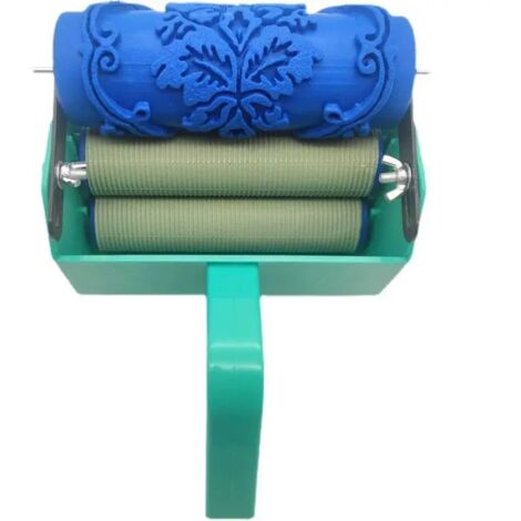 Rouleaux à peinture portables pour bricolage, machine à peindre professionnelle avec poignée en plastique pour la décoration intérieure.