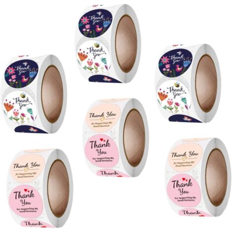 Rouleaux Autocollants D coratifs Fleurs tiquettes Adh sives