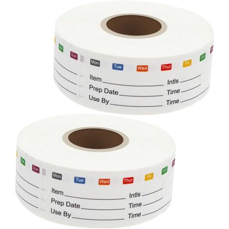 Rouleaux D autocollants De Date Alimentaire tiquettes De
