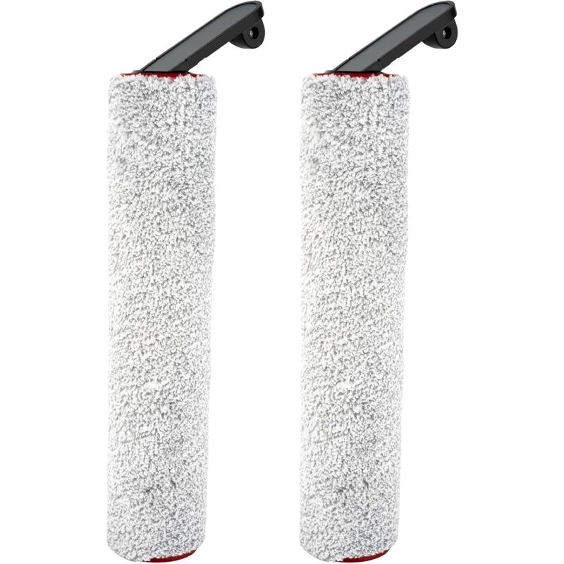 Rouleaux de Brosse de Rechange Compatibles pour Aspirateur Sec et Humide sans Fil Dreametech H12 Pro, Kit D'accessoires de Pièces de Rechange, (2