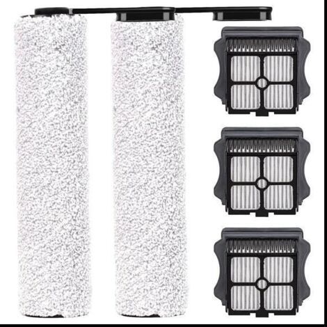Rouleaux de Brosse de Rechange et Filtres HEPA pour Aspirateur Tineco Floor ONE S5Floor One S5 Pro 2 S5 Extreme Smart