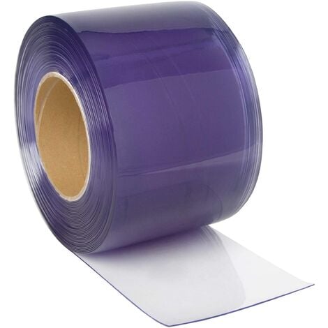 main image of "Rouleaux de lanières PVC transparentes - 300 x 3 mm - 25m"