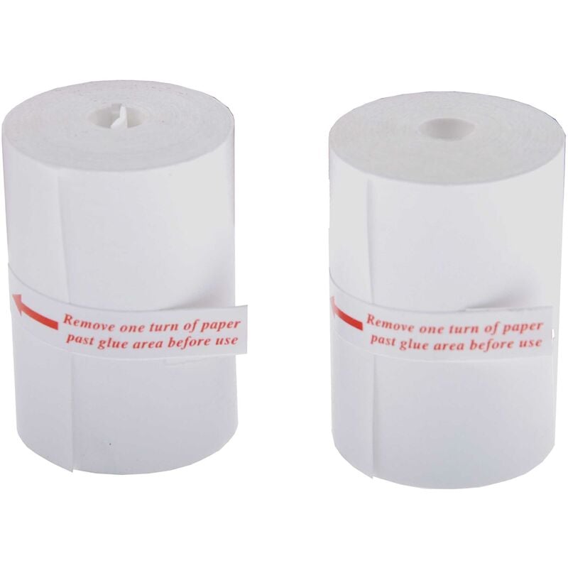 Rouleaux De Papier De Rechange Pour Imprimante 2 Pièces Bgs 2196-Rolle