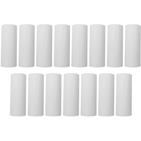 LIFCAUSAL Rouleaux de papier thermique 80 x 30 mm pour imprimante, rouleaux de papier pour caisse enregistreuse pour impression de reçus de supermarché, 15 rouleaux