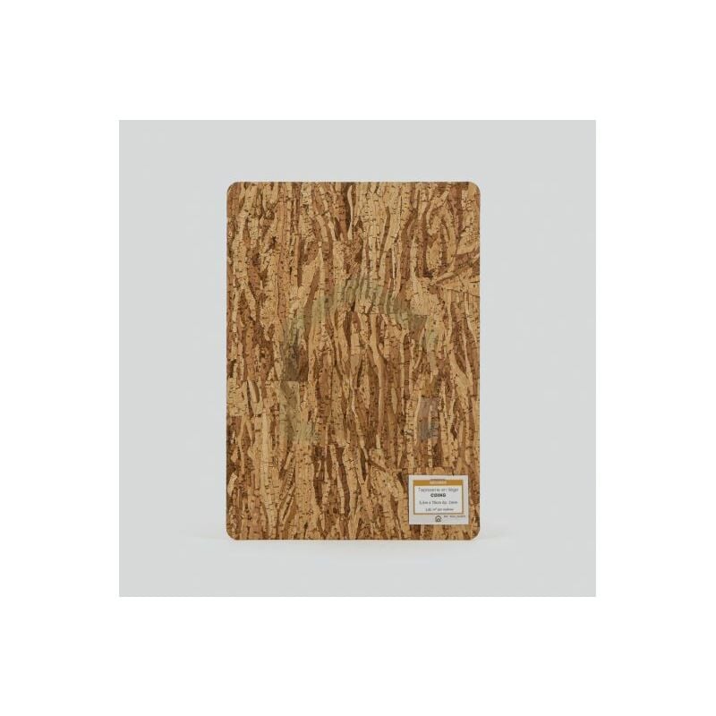 Rouleaux de papiers peints (tapisserie) en liège, Coing - 5,5m x 70cm = 3.85m²