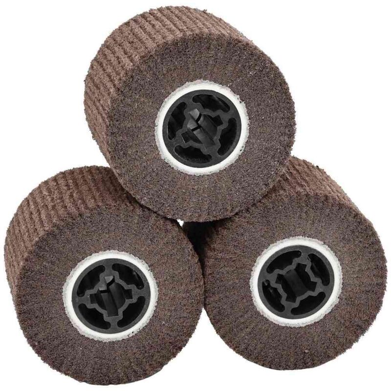 Vidaxl - Rouleaux à poncer 3 pcs 320 grain fibres synthétiques